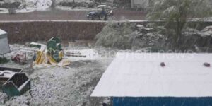 Erzurum Oltu Mayıs Ayında Erzurum’un Oltu İlçesine Kar Yağdı