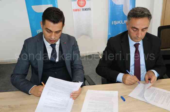 Proje anlaşmalarını Abdulkadir Mutlu ve Murat Yurttaş imzaladı