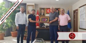 Memur-Sen Başkanı Karataş, Başkan Öz’ü Ziyaret Etti