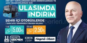 Erzurum Büyükşehir Belediyesinden İndirim Müjdesi