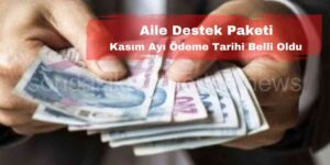 Aile Destek Paketi Kasım Ödemeleri