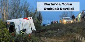 Bartın’da Otobüs Devrildi 40 Kişi Yaralandı