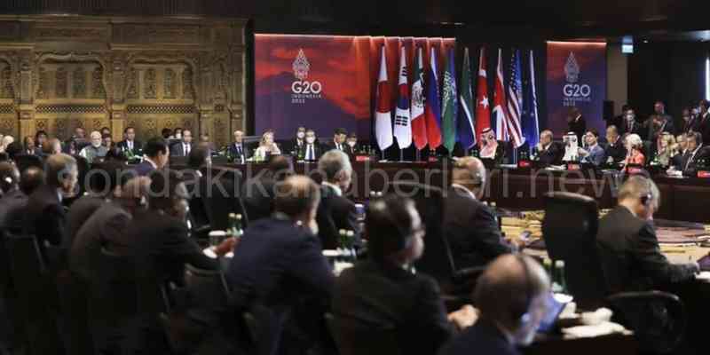  G20 Lider zirvesine konferans ile katıldı.