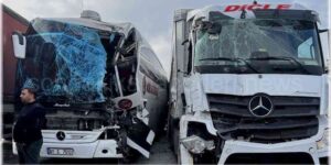 Erzurum-Pasinler Karayolunda Kaza