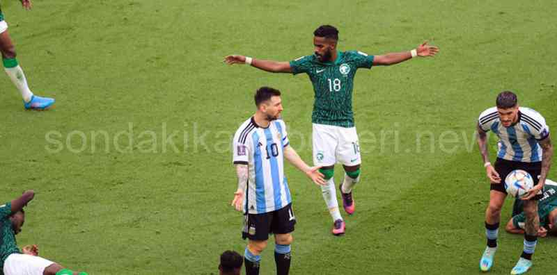 Suudi Arabistan-Arjantin Maçında VAR Skandalı 3 Suudi Arabistan Maç Sonu Sevinci