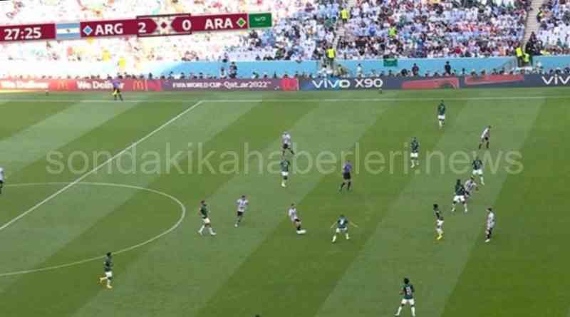 Suudi Arabistan-Arjantin Maçında VAR Skandalı 2 Arjantin İptal Edilen Golü