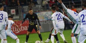 Erzurumspor Rize’de Mağlup