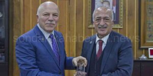 Başkan Sekmen’den Rektör Çomaklı’ya Tebrik Ziyareti