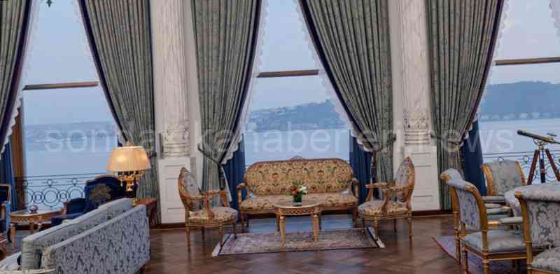Çırağan Sarayının bir bölümü 310 odalı otel olarak kullanılıyordu