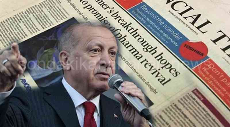 Cumhurbaşkanı Erdoğan Times Gazetesi