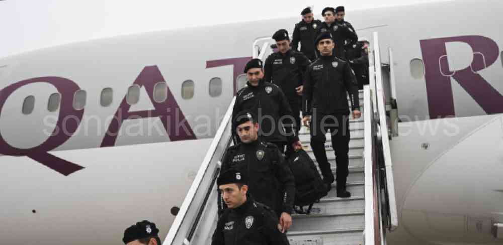 Katar’da Görevli Polisler Yurda Döndü