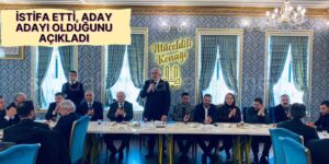 Ak Parti İl Başkanı İstifa Etti