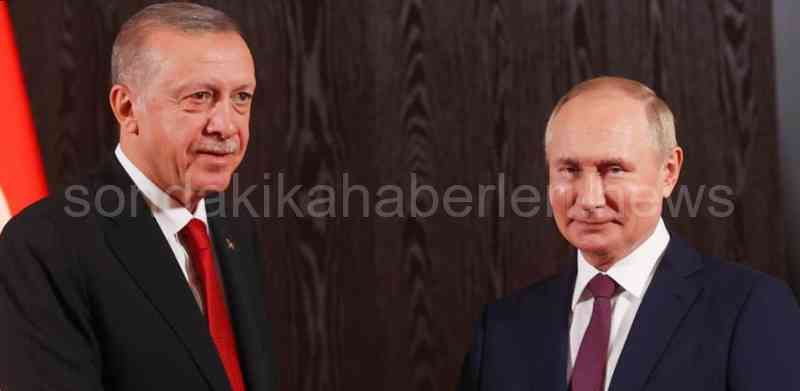 Erdoğan bugün Rusya Devlet Başkanı Vladimir Putin ile telefonda görüştü