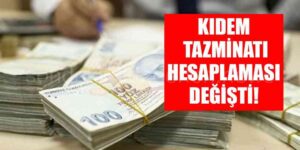 Beklenen Haber Geldi: İşte Yeni Kıdem Tazminatı