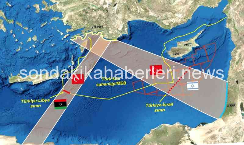 Türkiye-Libya Deniz Sınırı Antlaşması’nın içeriği 2 Bu Antlaşma İle İki Ülke Akdeniz'deki Doğal Kaynaklara Hak Talep Edebilecekler