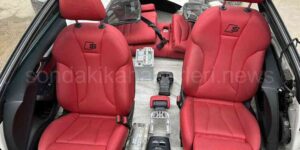 Lüks Otomobili Çalıp Parçaladılar