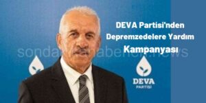 Depremzedelere Bir Destekte Deva Partisinden