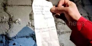 Enkazın Altında Vasiyeti Çıktı