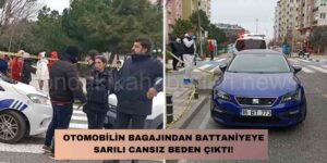 Arkadaşını Öldürüp Cesedi Arabasında Sakladı