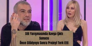 Stil İkonu Yarışmasında Olay!