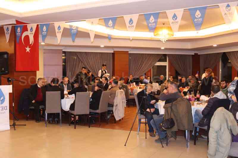 Deva Partisi Erzurum Milletvekili Aday Adaylığı Tanıtım Toplantısına