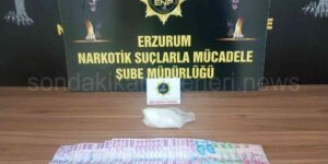 Erzurum'da Metamfetamin Alarmı!