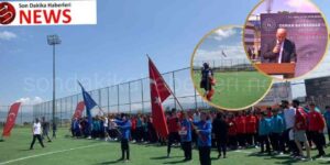 Hokey Müsabakası Açılışı Yapıldı