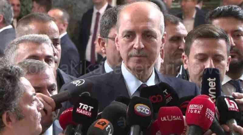 Numan Kurtulmuş CHP'yi Ziyaret Etti