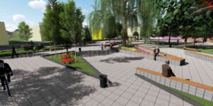 Palandöken'e Kent Meydanı Yapılıyor