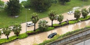 Samsun Yine Sele Teslim Oldu