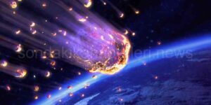 Meteor Kahve İçen Kadına Çarptı