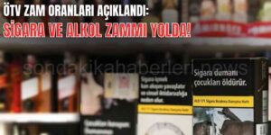 ÖTV Miktarı Artırıldı: Sigara ve Alkollü İçeceklere Zam Yolda!