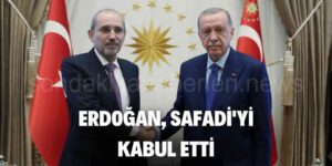 Ürdün Başbakan Yardımcısı Safadi Cumhurbaşkanlığı Külliyesi'nde Kabul Edildi