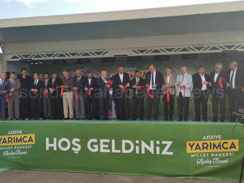 Yarımca Millet Bahçesi Yoğun Katılımla Açıldı