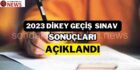 DGS Sınav Sonuçları Açıklandı