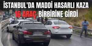 İstanbul'da Zincirleme Kaza