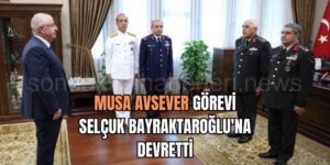 Kara Kuvvetleri Komutanlığı'nda Devir Teslim Töreni Düzenlendi