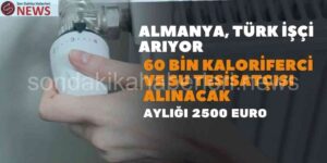 Almanya Türk İşçi Arıyor 8 Almanya, Türk İşçi Arıyor: 60 Bin Kaloriferci Ve Su Tesisatçısı Alınacak