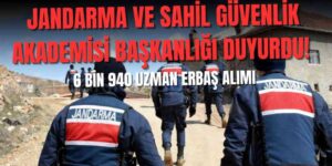 Jandarma Genel Komutanlığı Duyurdu!