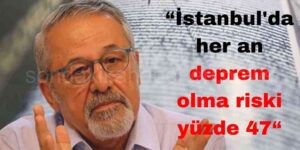 Naci Görür: İstanbul'da Deprem Olma Riski Yüzde 47 5 “Deprem Olma riski Yüzde 47, Neredeyse Yazı Tura Atacaksın”
