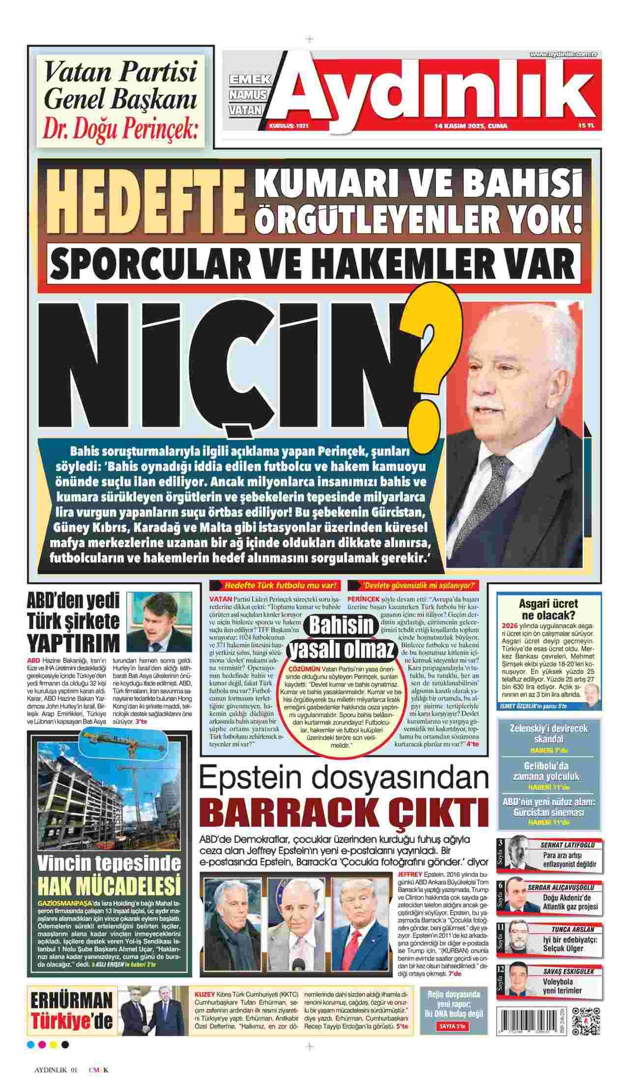 Aydınlık Gazetesi